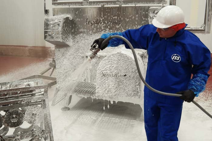 ISS Industrial Cleaning schuimreiniging